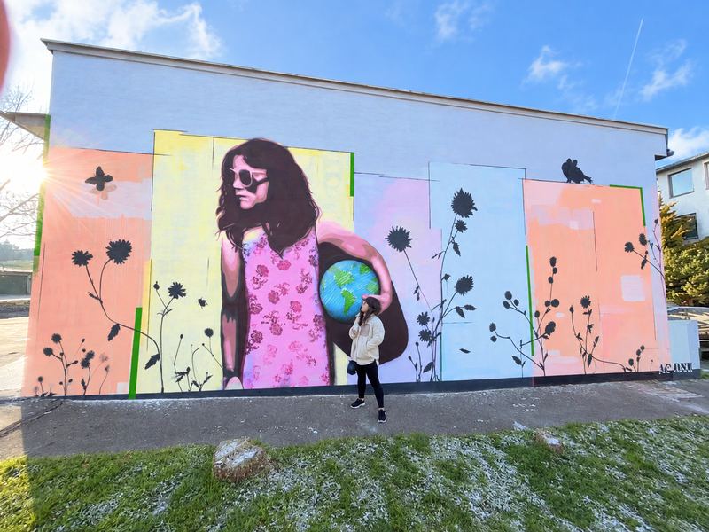 Pavilón — street art fasáda